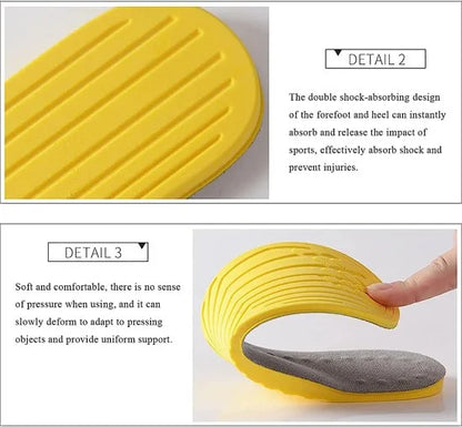 Shoes Replacement Insoles – 1 Pair Comfort Cushion Pads for Men & Women