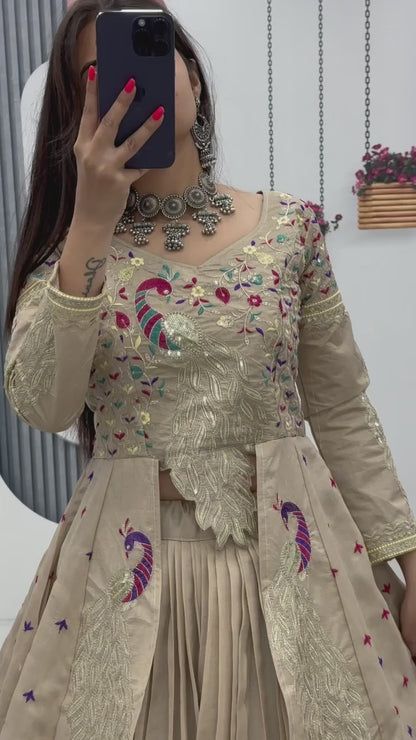 Festival Special Vichitra Lehenga Set