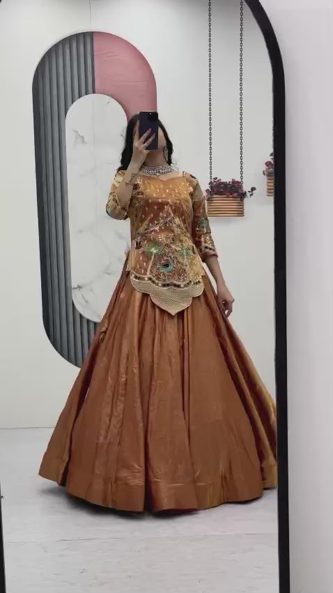Festival Silk Satin Lehenga Choli