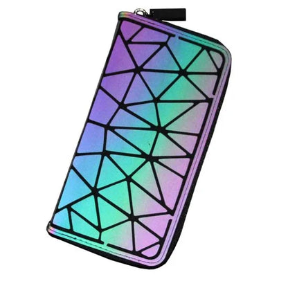 Reflective Purse Wallet – Travel & Everyday Use