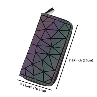 Reflective Purse Wallet – Travel & Everyday Use