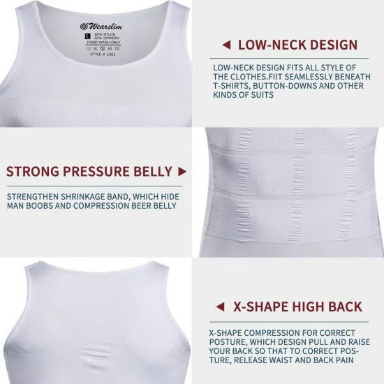 👕 Slimming Shirt for Men – Slim & Fit