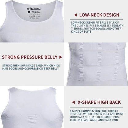 👕 Slimming Shirt for Men – Slim & Fit