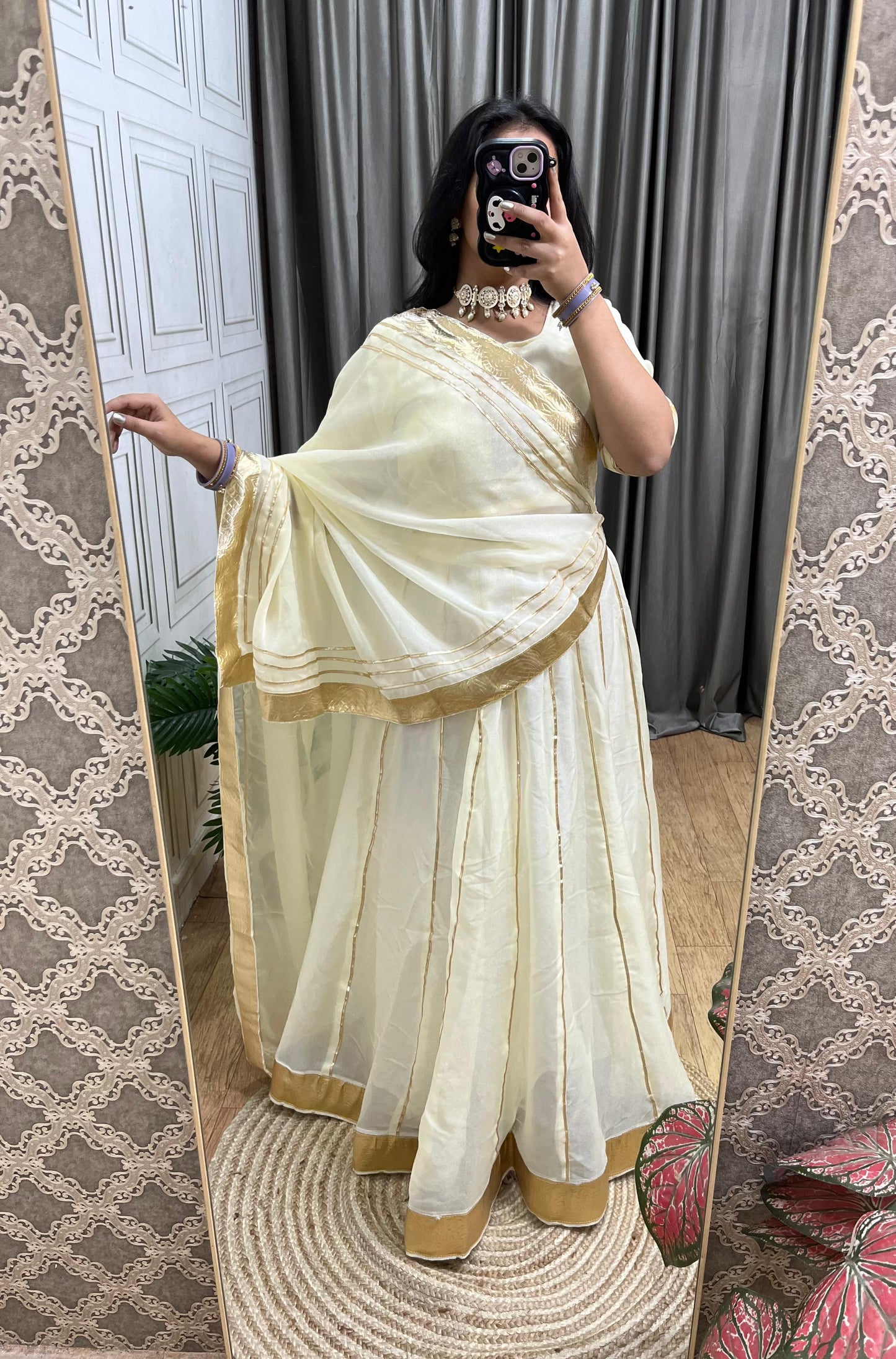 Wedding Special Crystal Silk Lehenga Choli