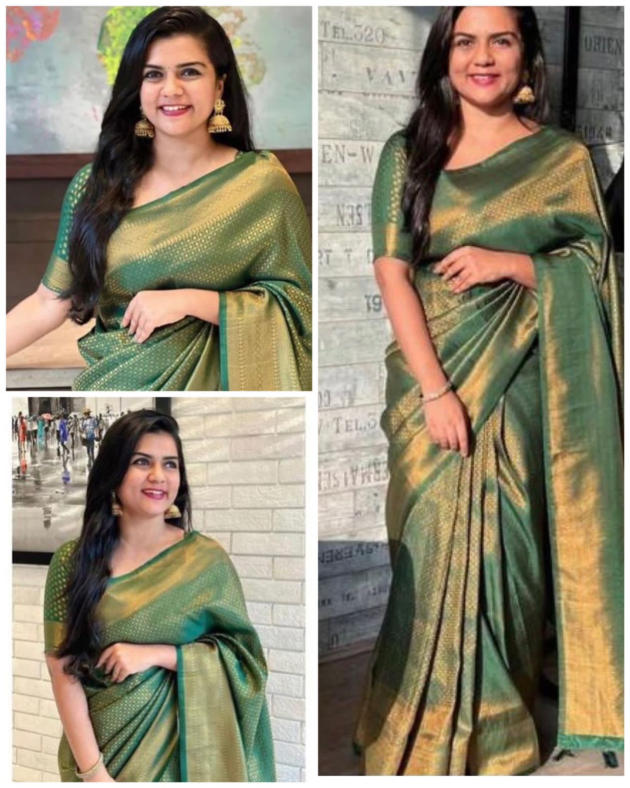 Green Silk Saree