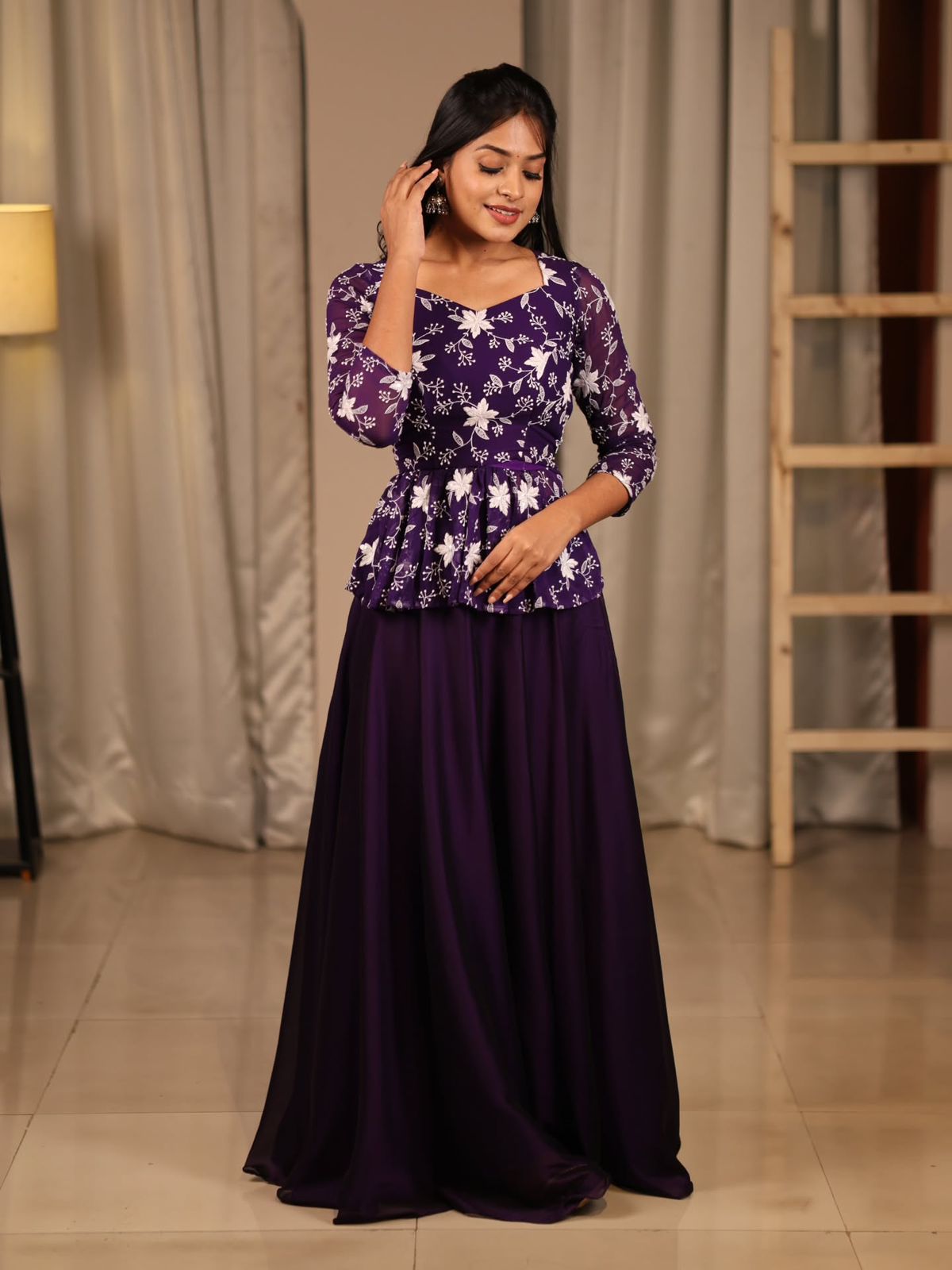 2-in-1 Party Wear Lehenga Set