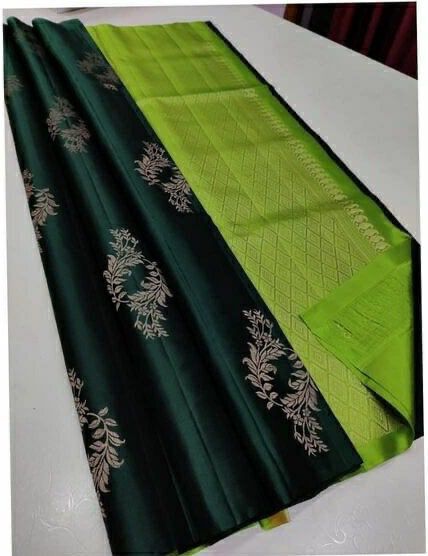 Green Jacquard Saree