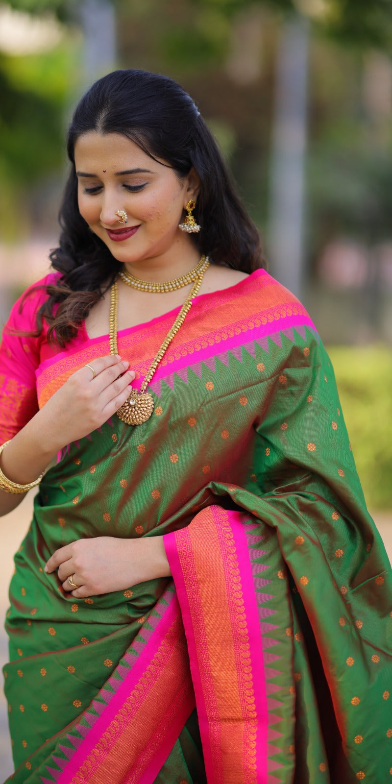 Kanji gadwal silk saree