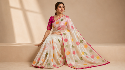 New Bollywood Designer Moss Saree