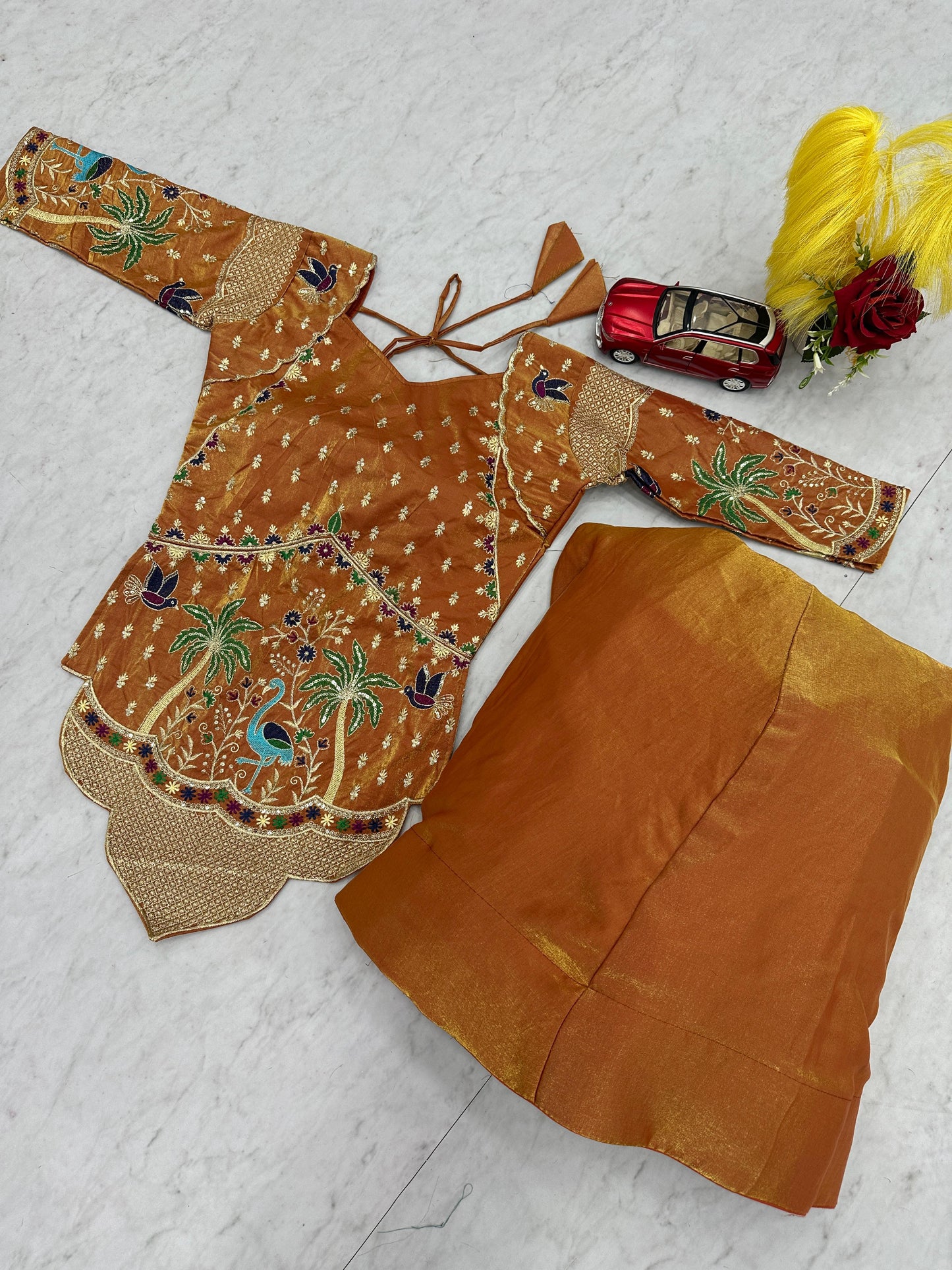 Festival Silk Satin Lehenga Choli
