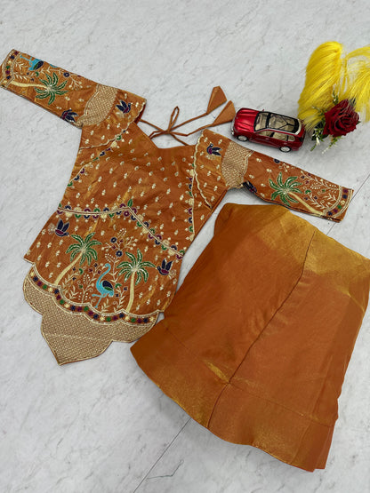Festival Silk Satin Lehenga Choli