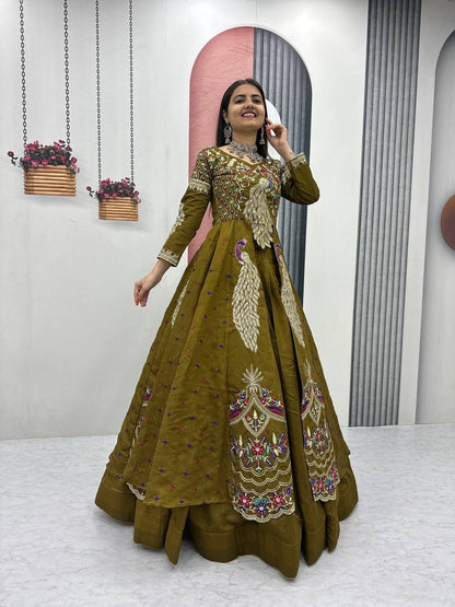 Festival Special Vichitra Lehenga Set
