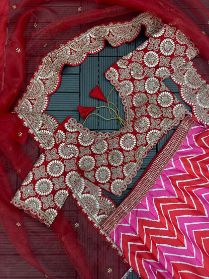 Royal stunning lehenga choli set