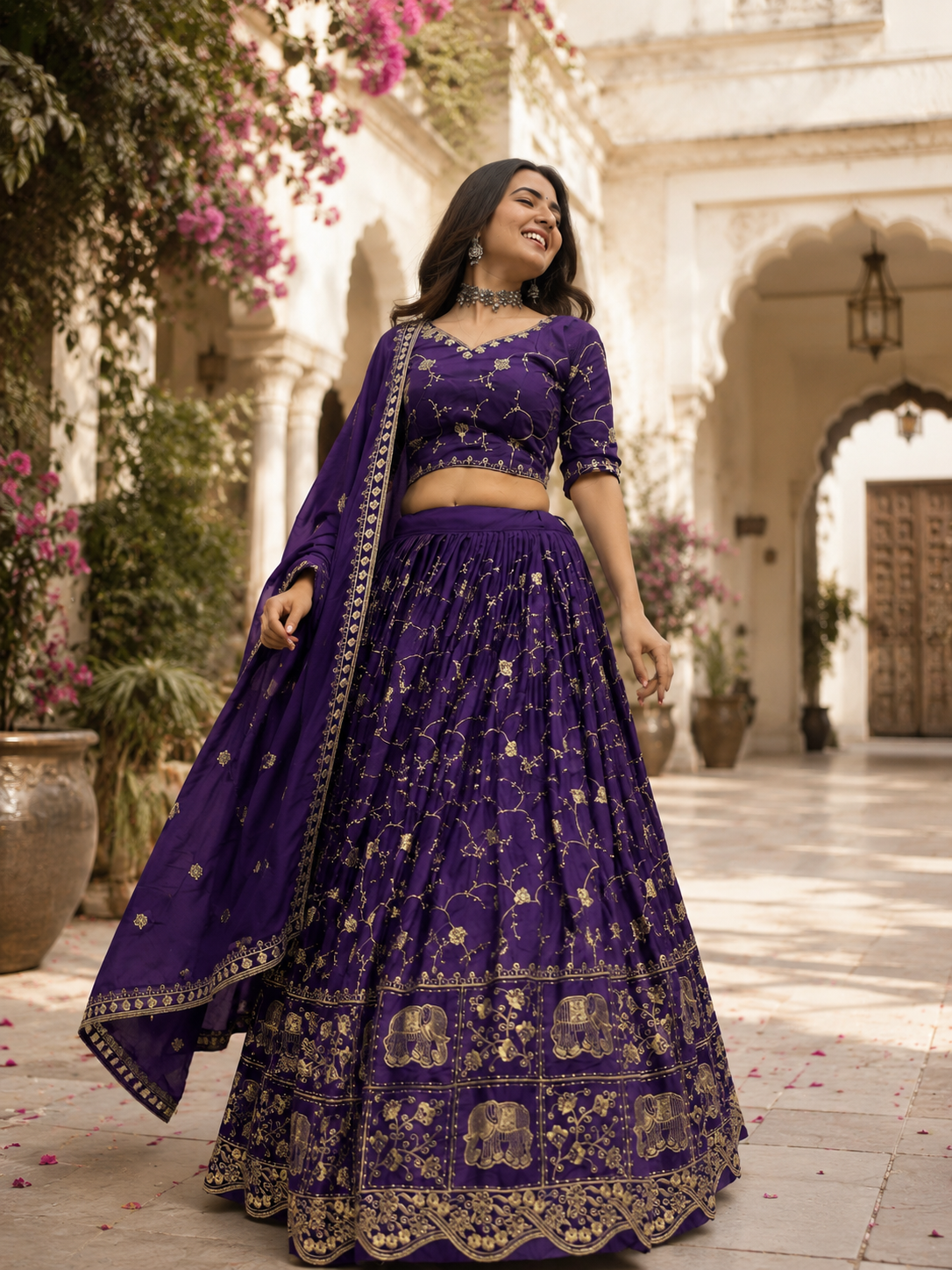 New Festival Special Crepe Silk Lehenga Choli Collection