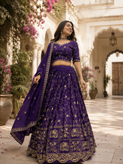 New Festival Special Crepe Silk Lehenga Choli Collection