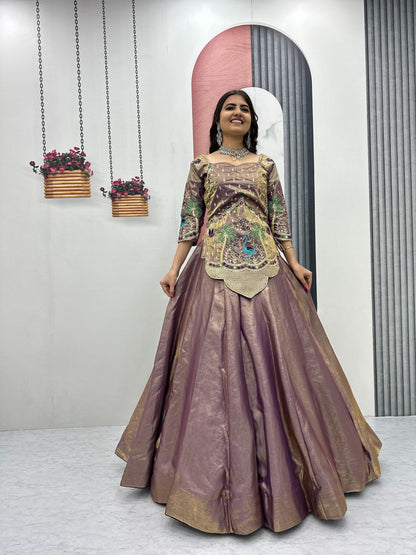 Festival Silk Satin Lehenga Choli