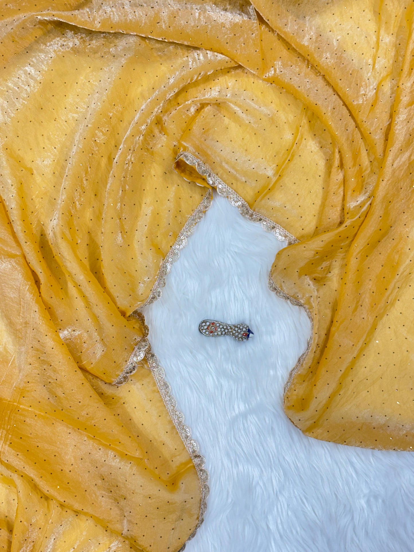 Sun Shine Fendy Silk Saree