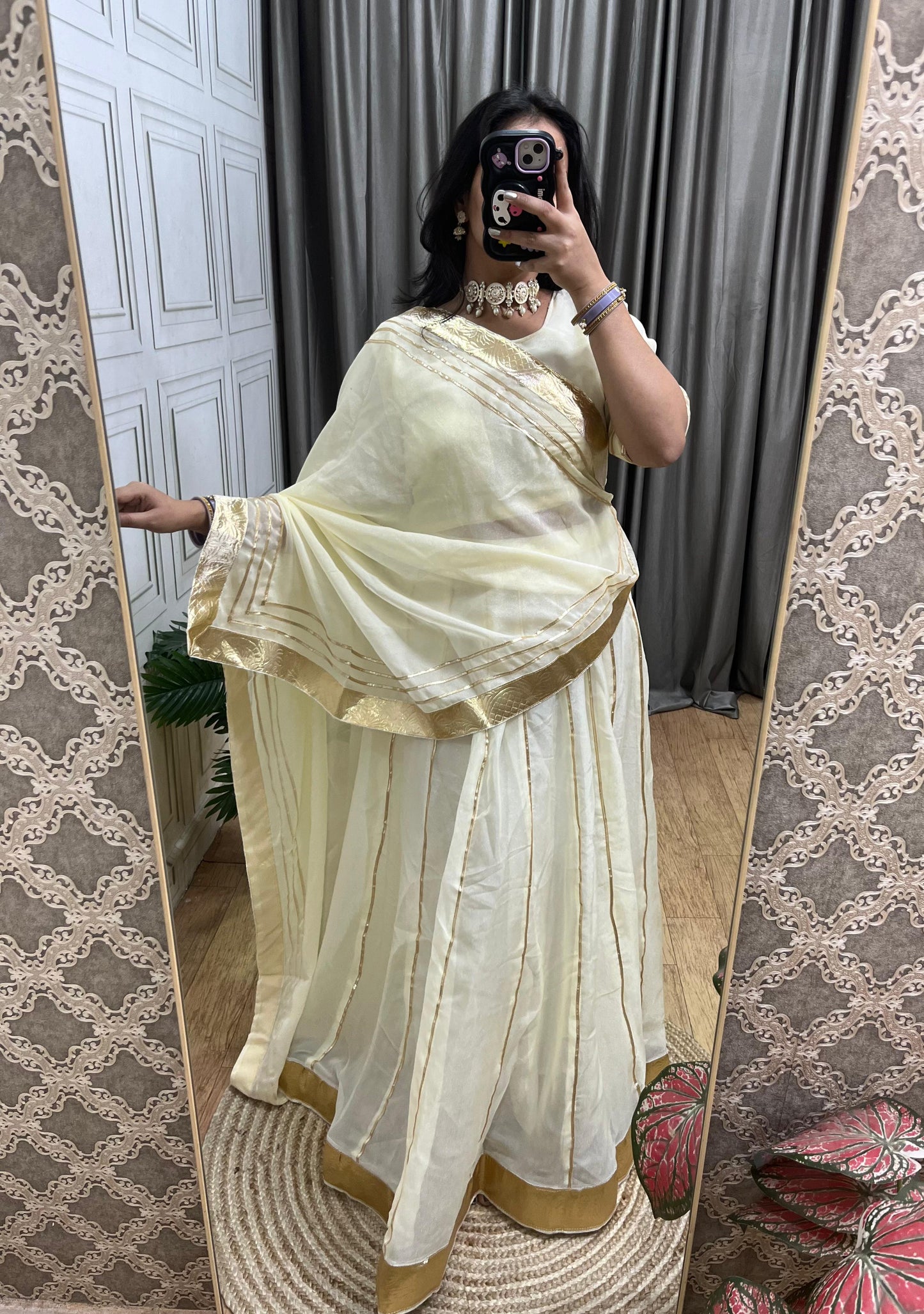 Wedding Special Crystal Silk Lehenga Choli