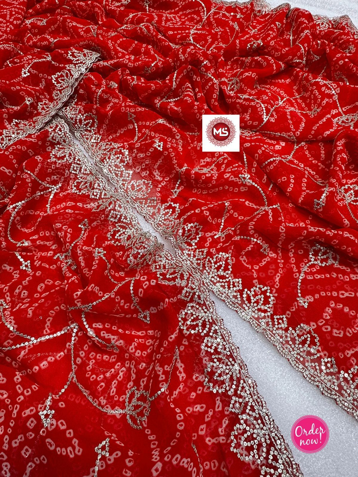Heavy Embroidered Net Saree with Designer Blouse – Party & Wedding Wear (2 Colors)