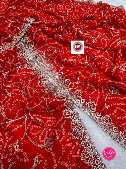 Heavy Embroidered Net Saree with Designer Blouse – Party & Wedding Wear (2 Colors)