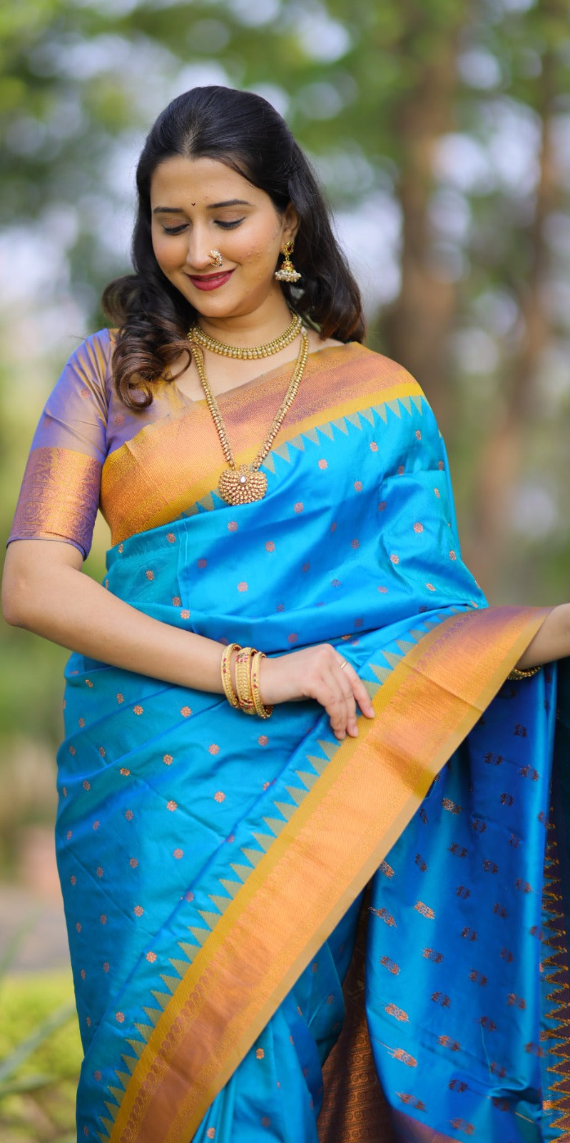 Kanji gadwal silk saree