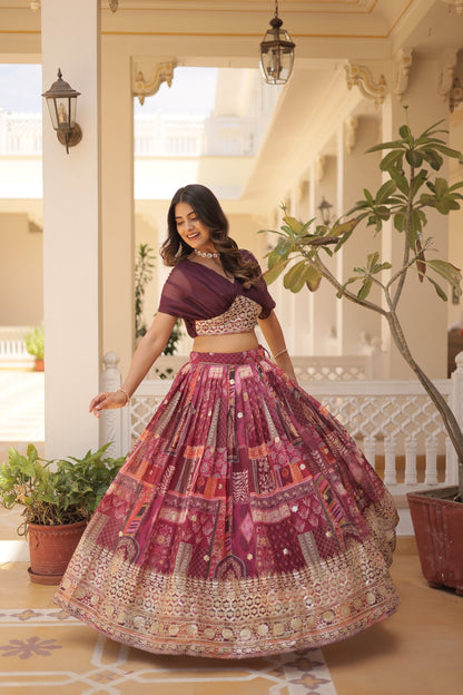 Premium Russian Silk Lehenga Choli