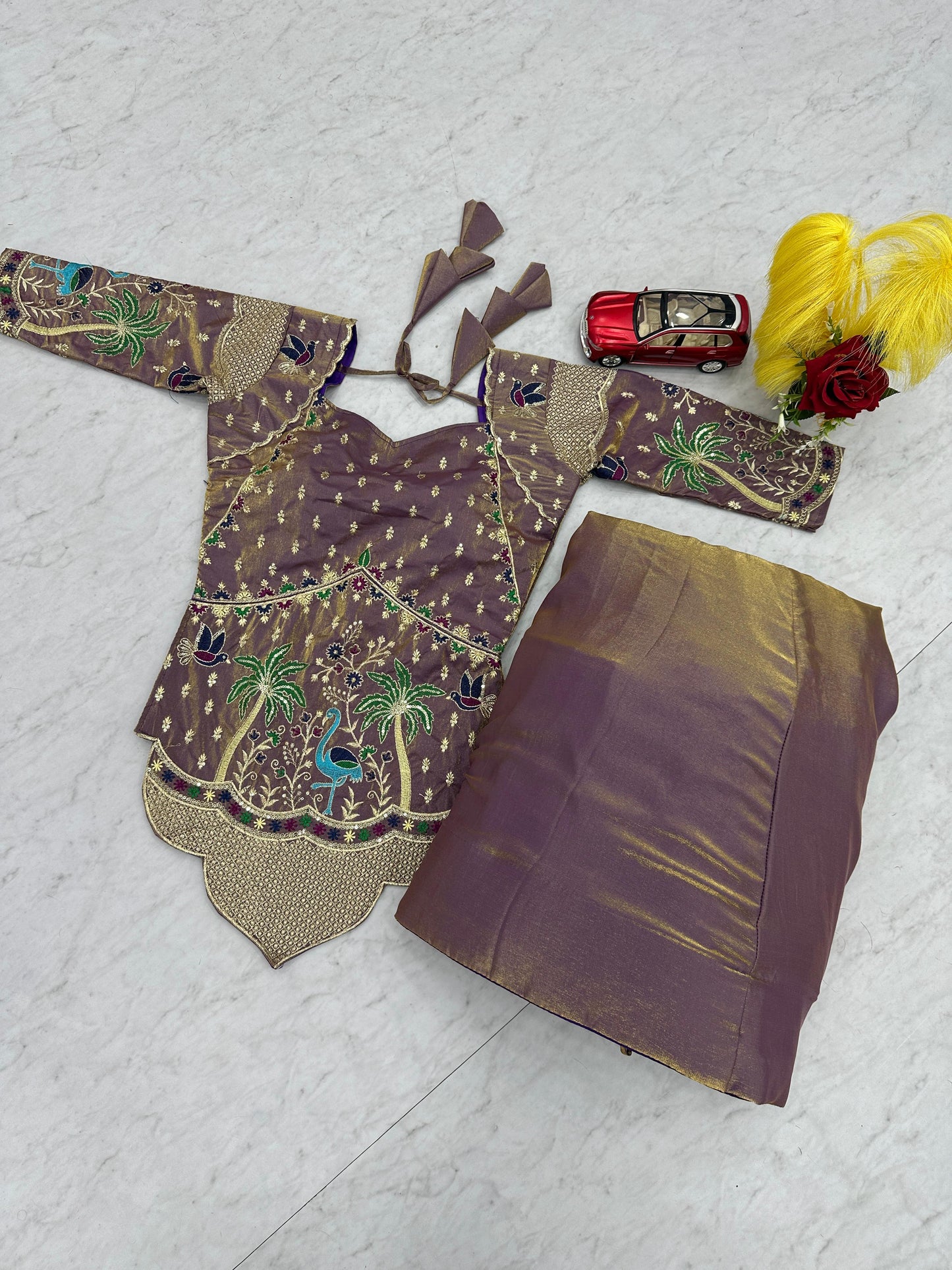Festival Silk Satin Lehenga Choli