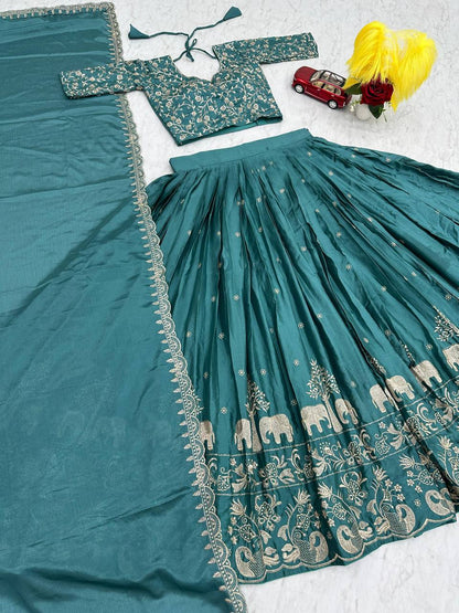 Premium Festival Chinon Lehenga