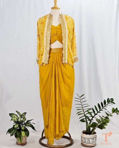 Trending Koti Dhoti Sharara Set