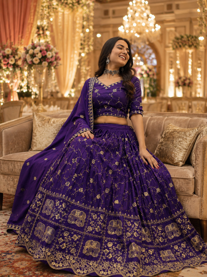 New Festival Special Crepe Silk Lehenga Choli Collection