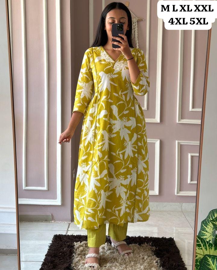 Best Seller Cotton Printed Kurti for Women | Daily & Casual Wear