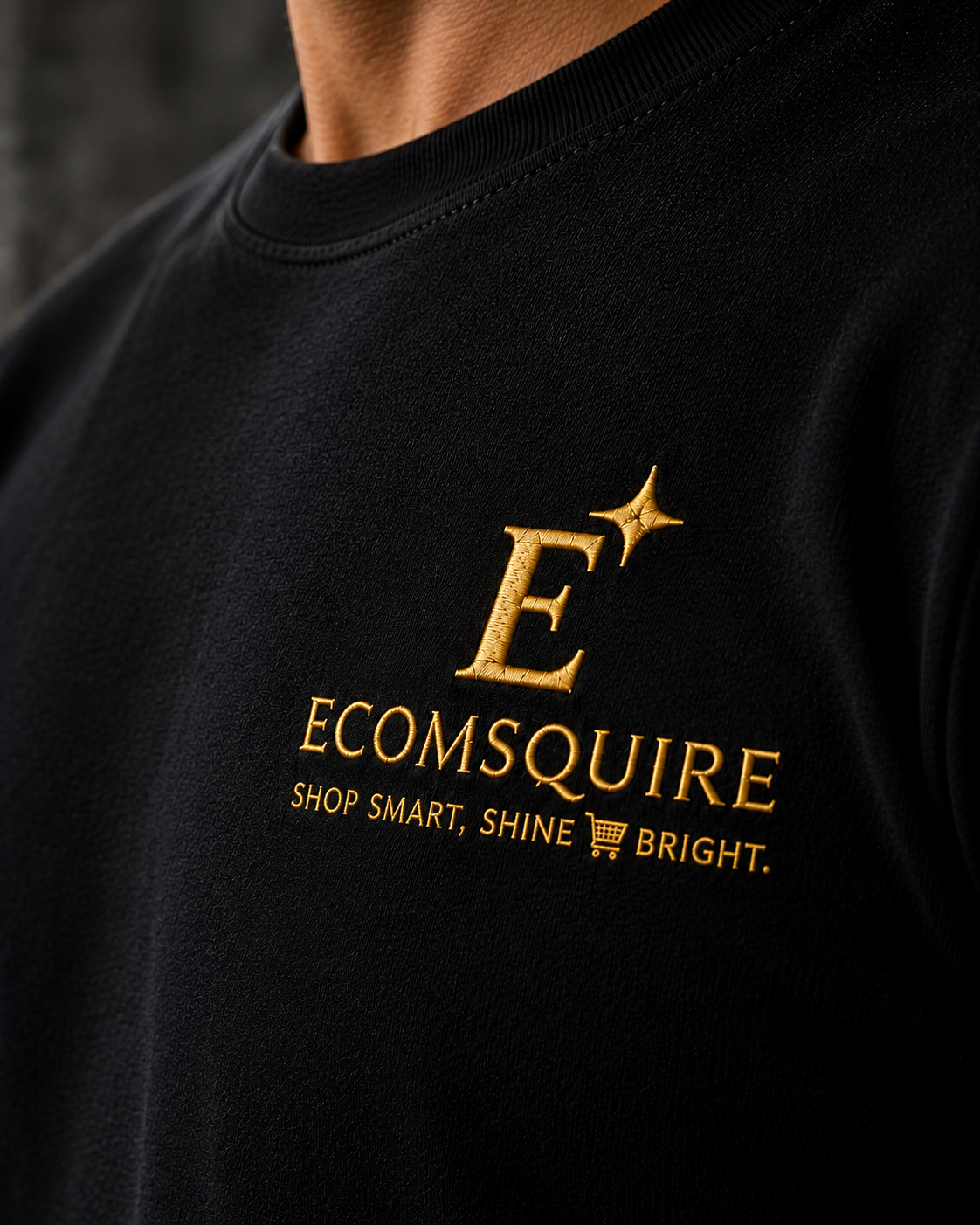 Ecomsquire Premium Men's T-Shirt Combo Pack (Black & Maroon) | Round Neck Casual Cotton Tee