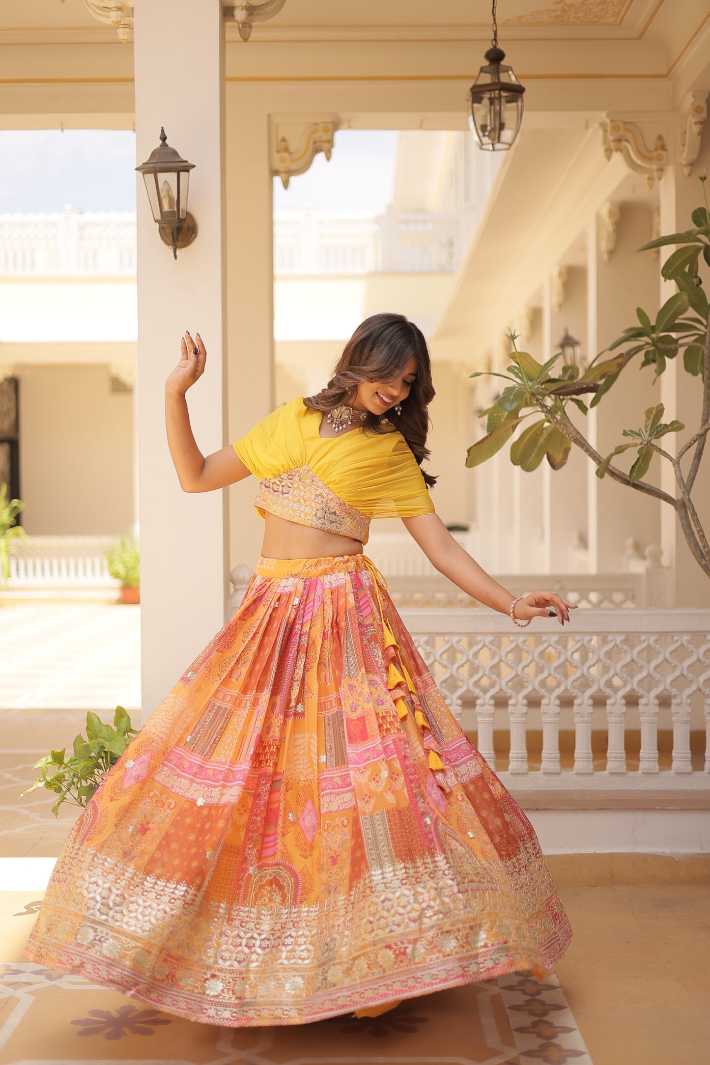 Premium Russian Silk Lehenga Choli