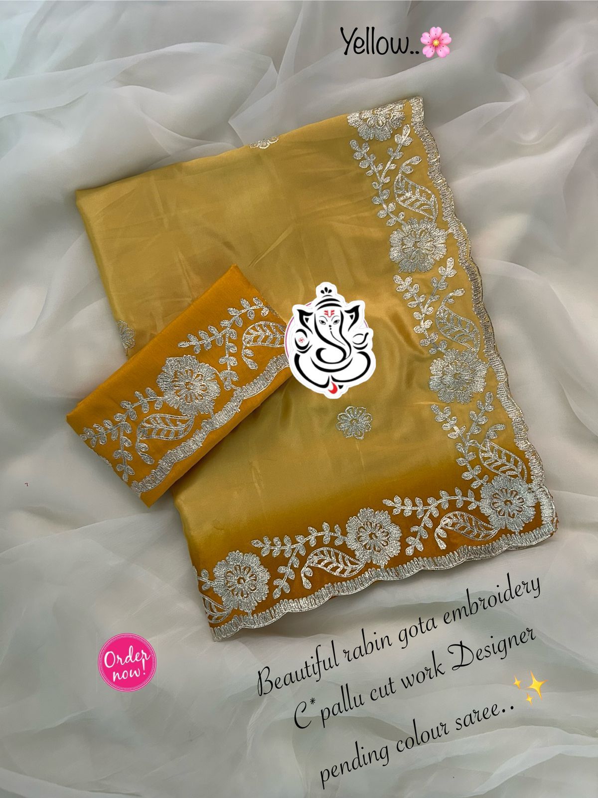 Premium Embroidered Border Silk Saree – Elegant Party Wear (2 Colors)