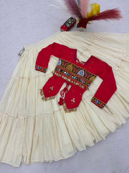 Navratri Special Hand Work Lehenga Choli | 9 Meter Flair