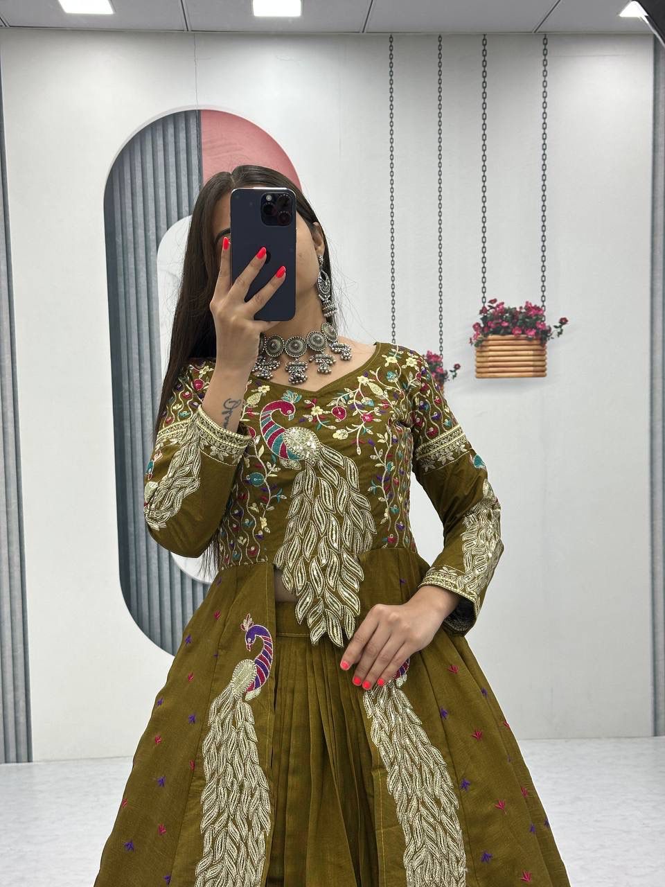 Festival Special Vichitra Lehenga Set