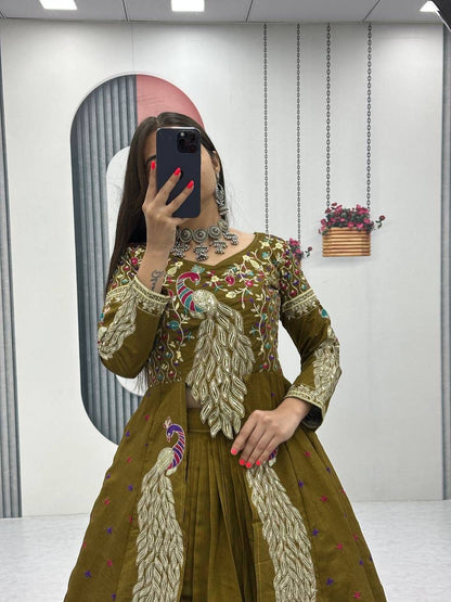 Festival Special Vichitra Lehenga Set