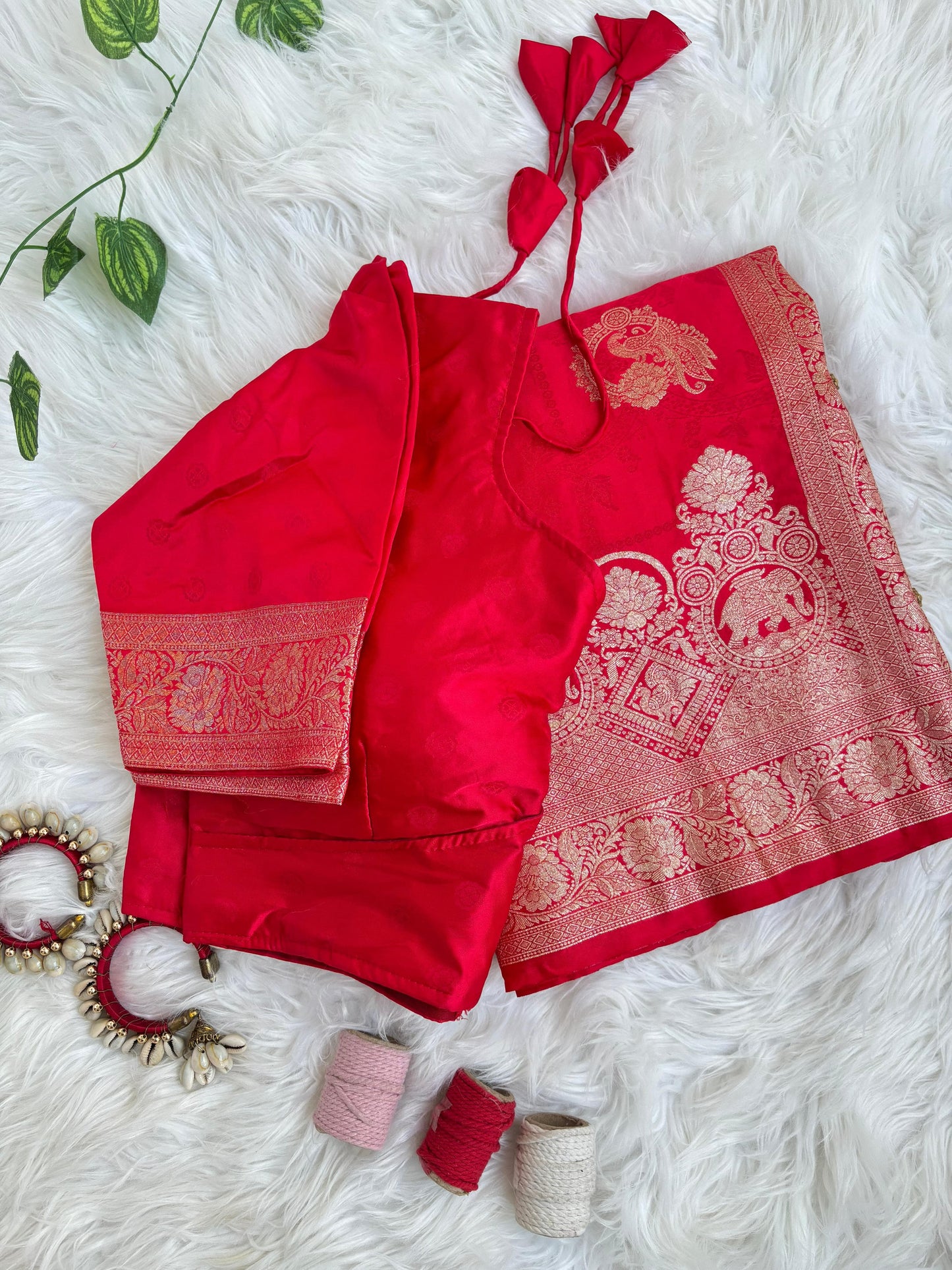 Jhanvi Rich Silk Saree – Pink