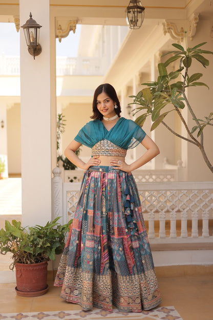 Premium Russian Silk Lehenga Choli