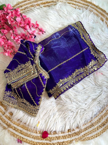 Zimmy Choo Silk Embroidery Saree