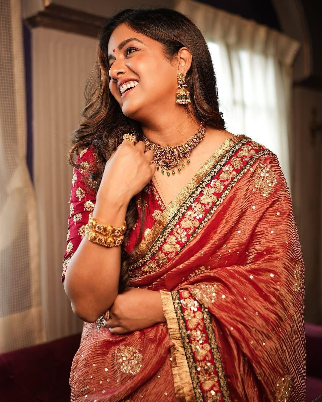 Heavy Soft Banarasi Crush Silk Saree With Embroidery Sequence & Coding Work Border