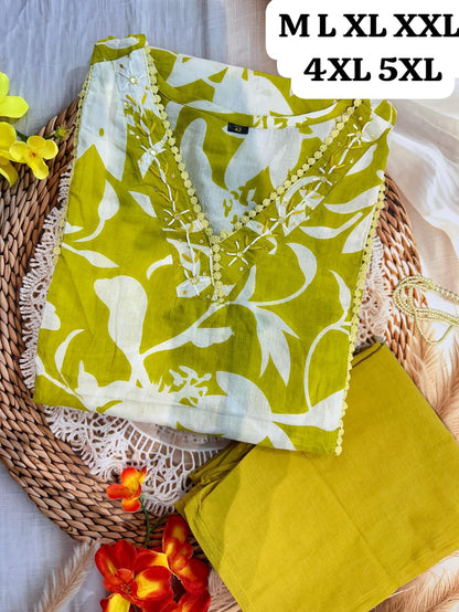 Best Seller Cotton Printed Kurti for Women | Daily & Casual Wear