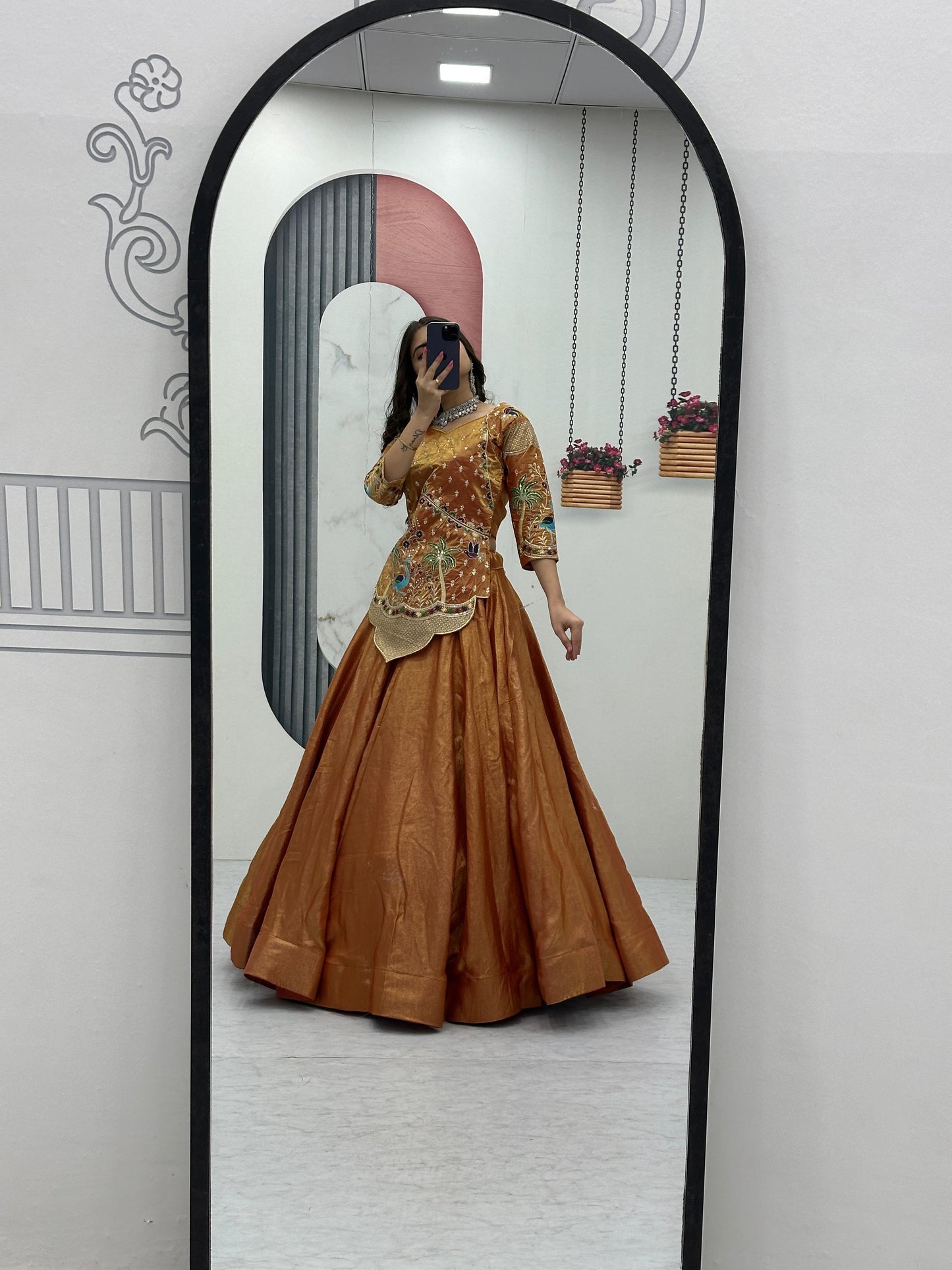 Festival Silk Satin Lehenga Choli