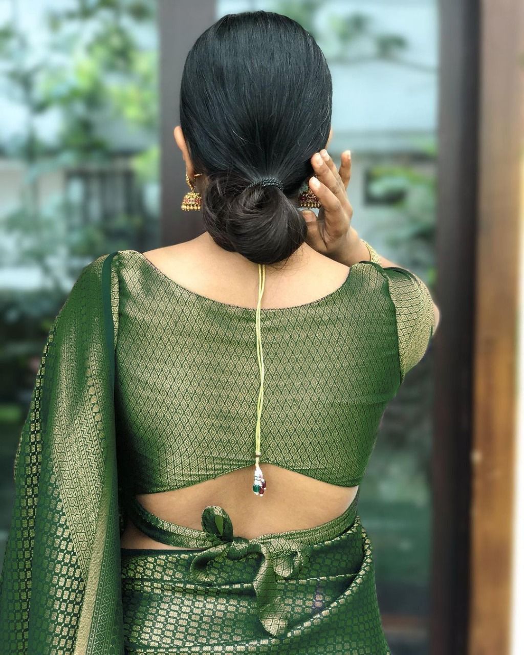 Green Silk Saree