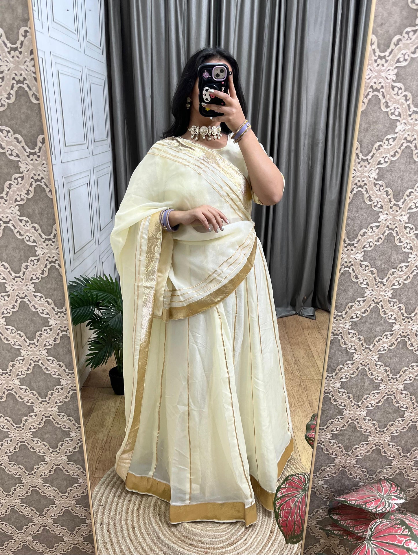 Wedding Special Crystal Silk Lehenga Choli