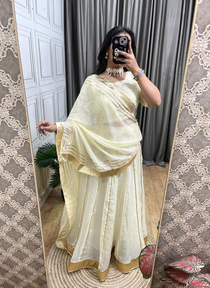 Wedding Special Crystal Silk Lehenga Choli