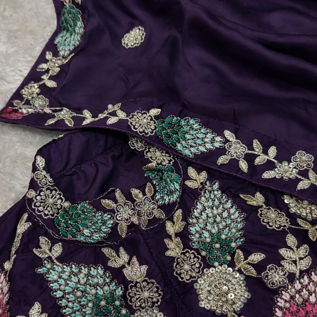 Nivea Designer Embroidery Saree