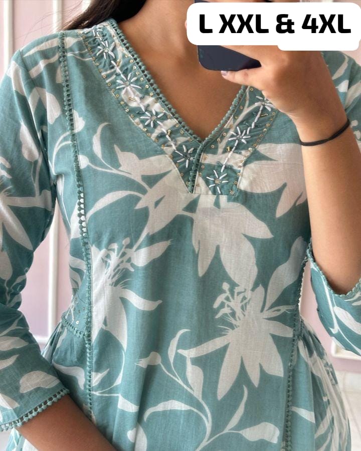 Best Seller Cotton Printed Kurti for Women | Daily & Casual Wear