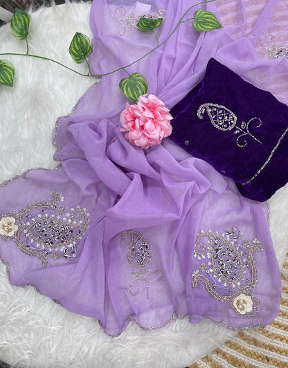 Maharani – Pure Shimmer Silk Saree