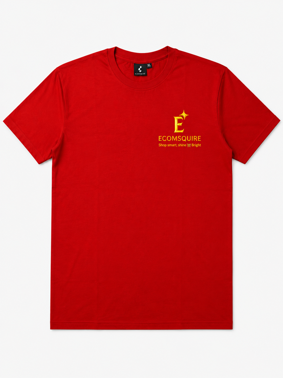 Ecomsquire Premium Cotton T-Shirt Combo Pack for Men (Maroon & Red)
